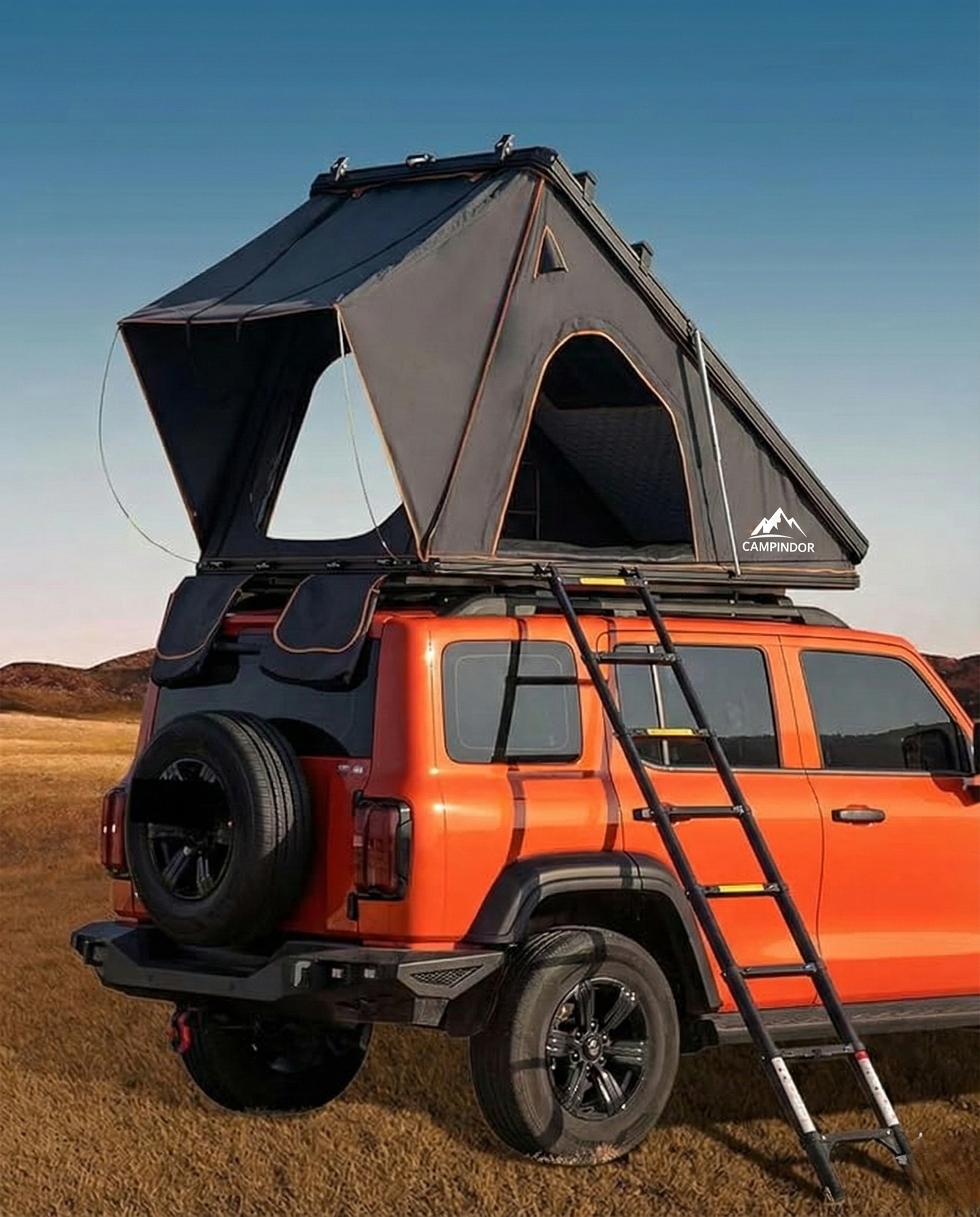 Naturnest Hard Shell Rooftop Tent for 2–3 Person Vehicles